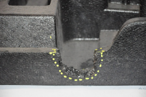 Foam plastic under the tool Fiat 500L 14-19 fractures