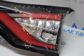 Lamp internal trunk lid central Ford Edge 16-18 prerest low level with badge, scratches