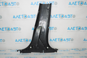 Lower left center pillar trim for Nissan Rogue 14-20 black