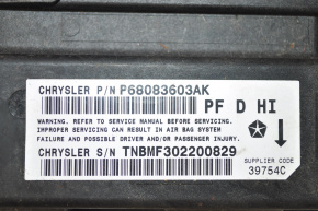 SRS airbag module airbag computer Dodge Dart 13-15