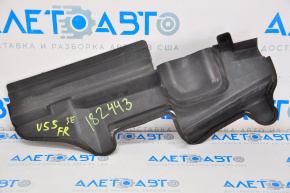 Right radiator deflector Toyota Camry v55 15-17 usa, breakage of fastening
