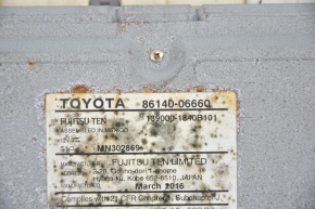 Display radio drive player Toyota Camry v55 15-17 usa broken guide