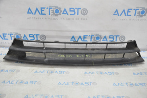 Lower grille front bumper central Honda Civic X FC 16-18 crack at the bottom