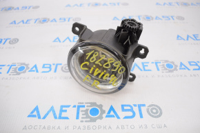 Fog light fog lamp right Honda Civic X FC 16-21 cloudy reflector