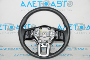 Naked steering wheel Subaru Outback 15-17 rubber black, with pads