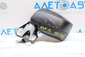Side mirror left complete Subaru Outback 15-17 7 pins, structure without cover, scratches