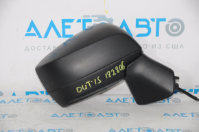 Side mirror right complete Subaru Outback 15-17 7 pins black matt