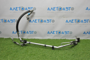 Air conditioner heater-condenser tube Hyundai Sonata 15-17 2.4