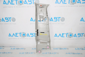 Subaru Outback 15-19 center pillar trim, upper belt, right, gray