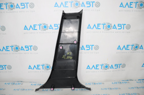 Subaru Outback 15-19 lower left center pillar trim, black
