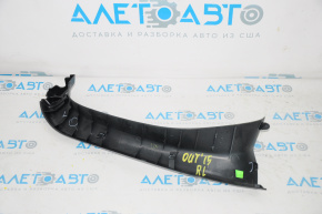 Left Trunk Door Trim Subaru Outback 15-19 Black Type 1