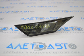 Left wing turn signal Honda Civic X FC 16-21 dark