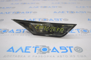 Right wing turn signal Honda Civic X FC 16-21 dark