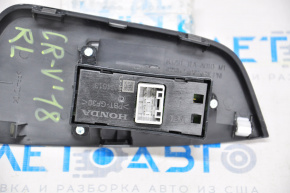 Rear left window lift control Honda CRV 17-22 with overlay