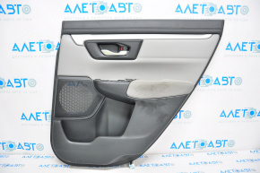Door trim card rear right Honda CRV 17-22 gray