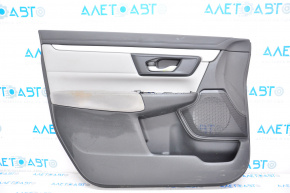 Door trim card front left Honda CRV 17-22 gray