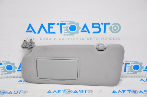 Left visor Honda CRV 17-19 gray, without backlight