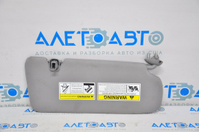 Left visor Honda CRV 17-19 gray, without backlight