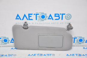 Right visor Honda CRV 17-19 gray, without backlight