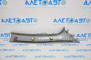 Front pillar trim upper left Honda CRV 17-22 gray