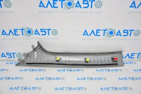 Front pillar trim upper right Honda CRV 17-22 gray
