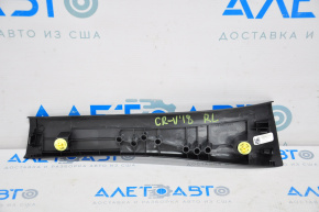 Door sill trim rear left Honda CRV 17-22 black