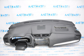 Torpedo front panel without AIRBAG Honda CRV 17-18 2218 shot, scratches, black