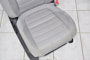 Passenger seat Honda CRV 17-22 without airbag, mechanical, cloth gray