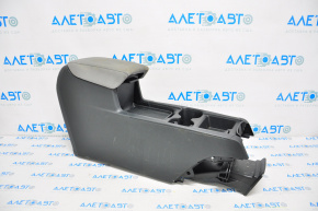 Console center armrest and cup holders Honda CRV 17-19 black with gray