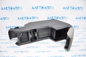 Console center armrest and cup holders Honda CRV 17-19 black with gray