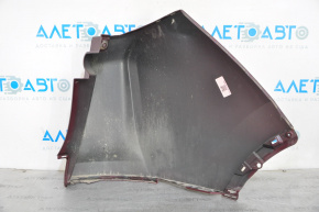 Rear bumper bare left Honda CRV 17-22 22red