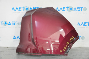 Rear bumper bare right Honda CRV 17-22 22red