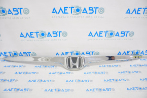 Upper trunk door molding Honda CRV 17-19 chrome, with emblem