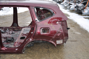 Quarter wing rear left Honda CRV 17-22 red