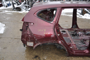 Quarter wing rear right Honda CRV 17-22 red