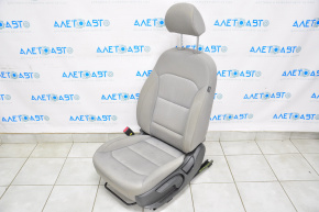 Driver's seat Hyundai Elantra AD 17-18 without airbag, mechanical, cloth gray