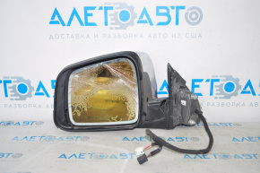 Left side mirror complete Jeep Grand Cherokee WK2 11-18 auto-dimming, heated, turn signal, chrome, for parts