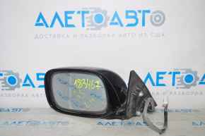 Left side mirror assembly Lexus GS300 GS350 GS430 GS450h 06-07 14 pins, heated, black, mirror element cracked