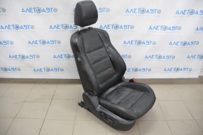 Passenger seat Mazda 6 13-15 without airbag, grand touring, electric, leather black red stitching, top