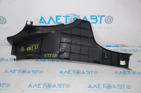Door sill trim rear left Subaru Outback 15-19 black, worn
