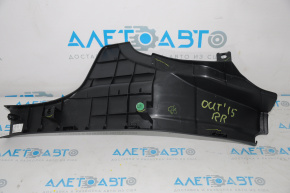 Door sill trim rear right Subaru Outback 15-19 black scratches