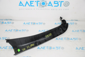 Trunk door trim right Subaru Outback 15-19 black broken latch