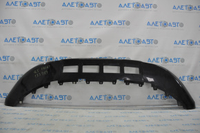 Front bumper lip Audi Q5 8R 09-12 pre-rest black, broken fastening
