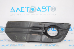 Right lower grille of the front bumper of the Audi Q5 8R 09-12 pre-restyling, under fog lights