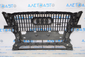 Radiator grill grill Audi Q5 8R 09-12 dorest, with emblems, for parking sensors