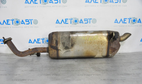 Muffler rear part with barrel Hyundai Elantra AD 17-20 2.0 rusty, dented, broken stud