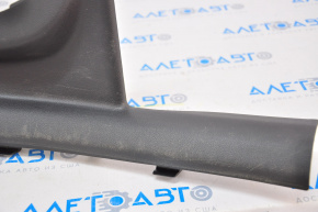 Door sill trim rear inner right Hyundai Elantra AD 17-20 black, rubbed