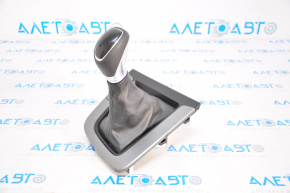 Automatic transmission handle with shifter cover Hyundai Elantra AD 17-18 rubber black