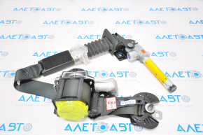 Driver's seat belt with tensioner Hyundai Elantra AD 17-20 black