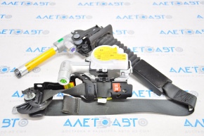 Passenger seat belt with tensioner Hyundai Elantra AD 17-20 black